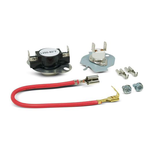 EvertechPRO 279816 Thermal Cutoff Kit Replacement for Whirlpool Dryer 2651 3399848 3977393 AH334299