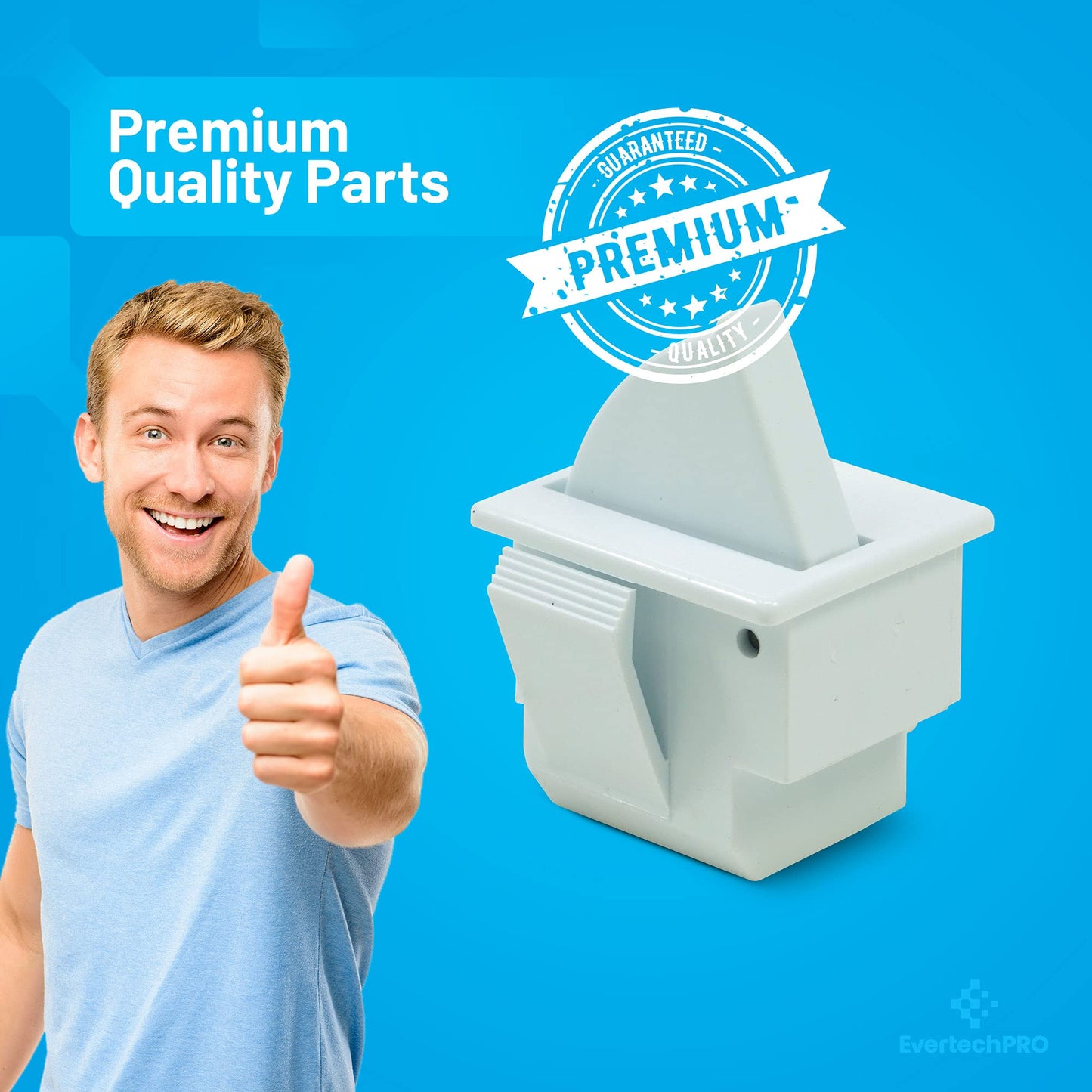 EvertechPRO 7014646 Light Switch Replacement for Sub Zero Refrigerator 18806