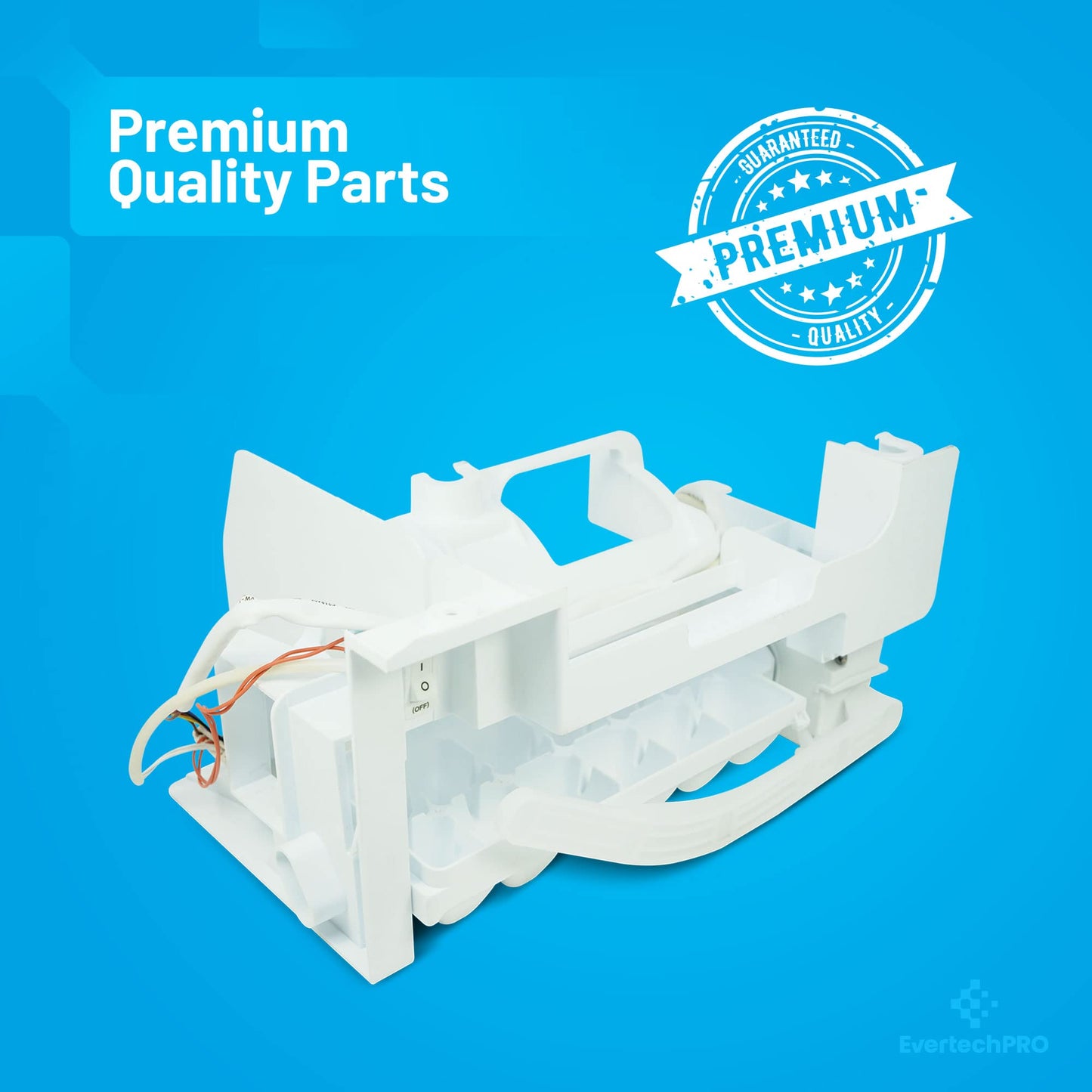 EvertechPRO 5989JA1005H Ice Maker Assemblykit Replacement for LG Refrigerator 2313962 AH3636131 EA3636131 PS3636131