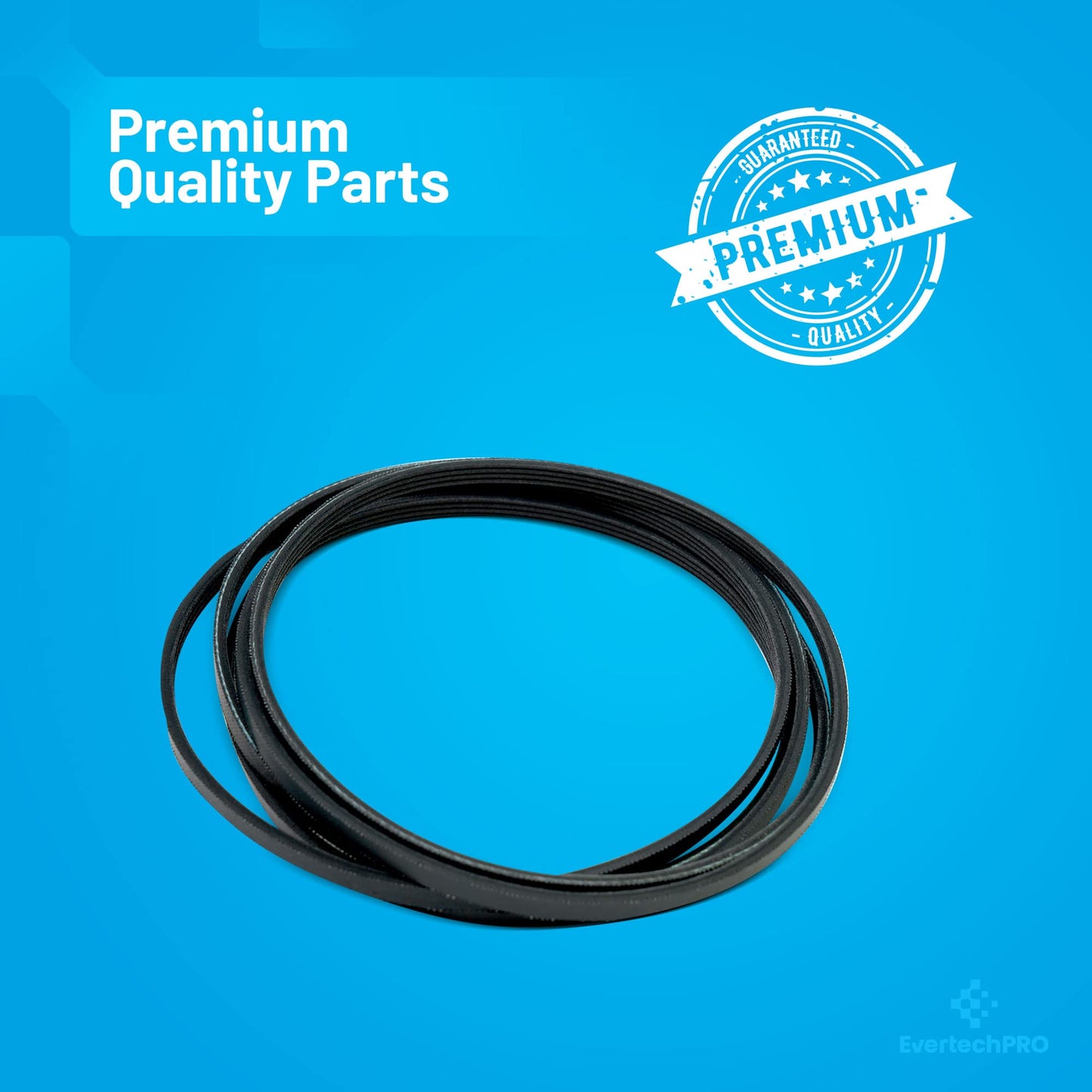 EvertechPRO Dryer Dryer Drum Belt Replacement for Frigidaire 134503600 134163400 1156784 5303283471 AH1148434