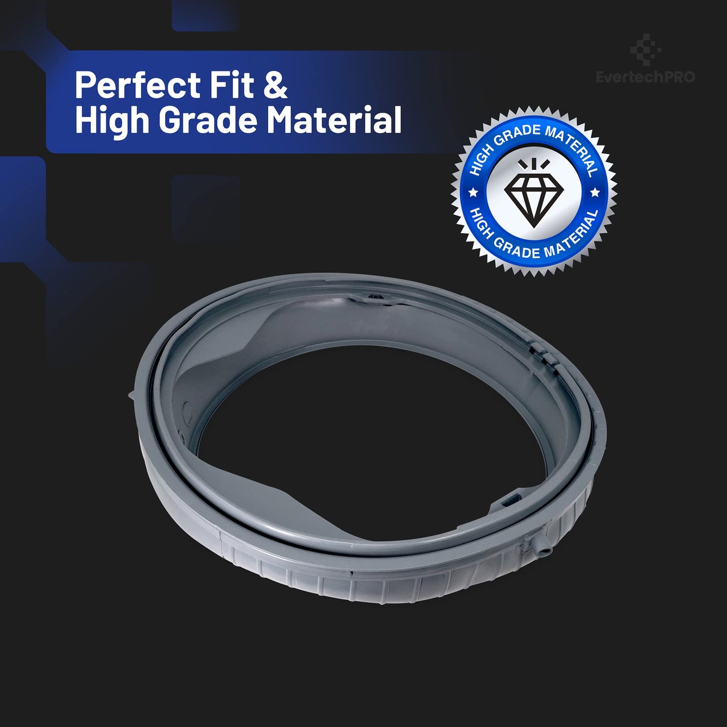 EvertechPRO MDS47123605 Gasket Replacement for LG Appliance 2630175 AH3648651 EA3648651 PS3648651