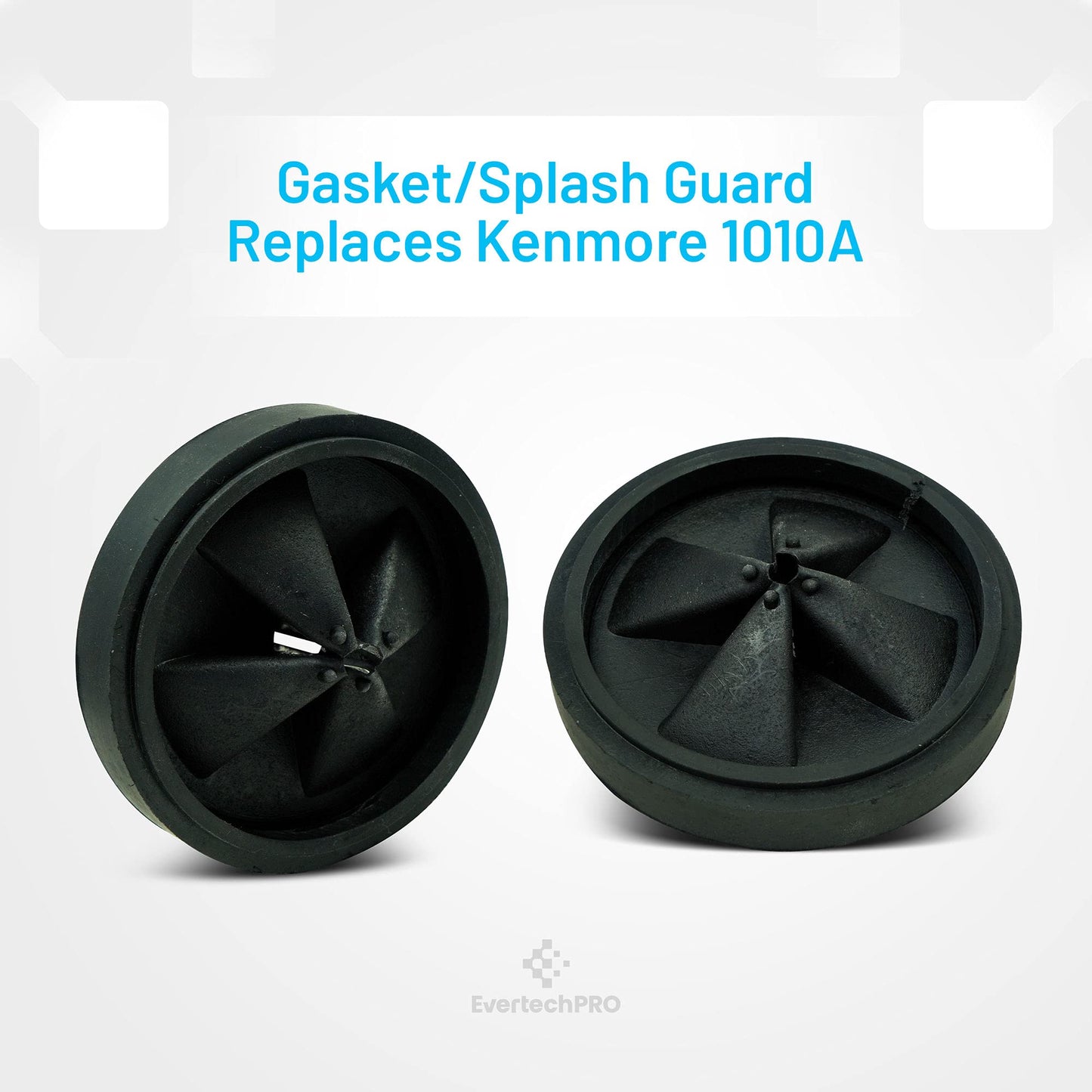 EvertechPRO Garbage Disposal Splash Guard Replacement for Whirlpool 4211334 InSinkErator SMG-00 Y08300003 2008255