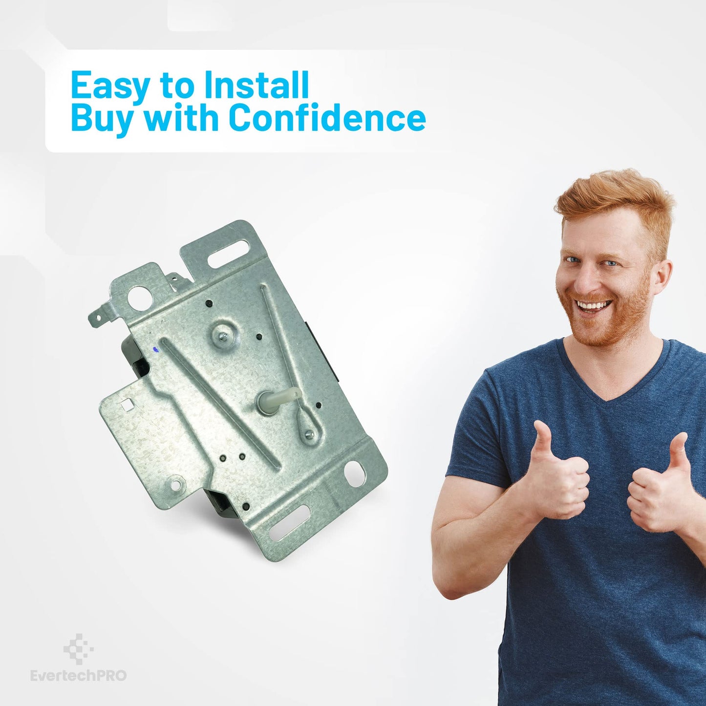 EvertechPRO Appliance Timer Replacement for Whirlpool W10857612 W10436308 WPW10436308