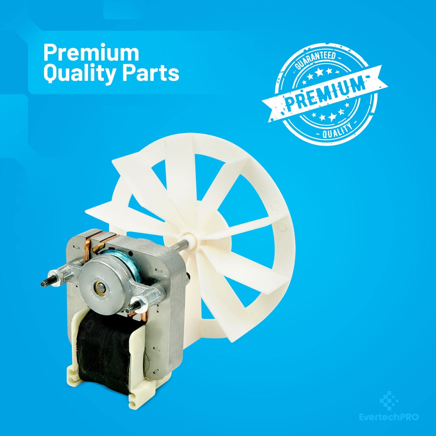 EvertechPRO Appliance Motor Replacement for Broan S97012038 97012038 1172611 97008511 97008512