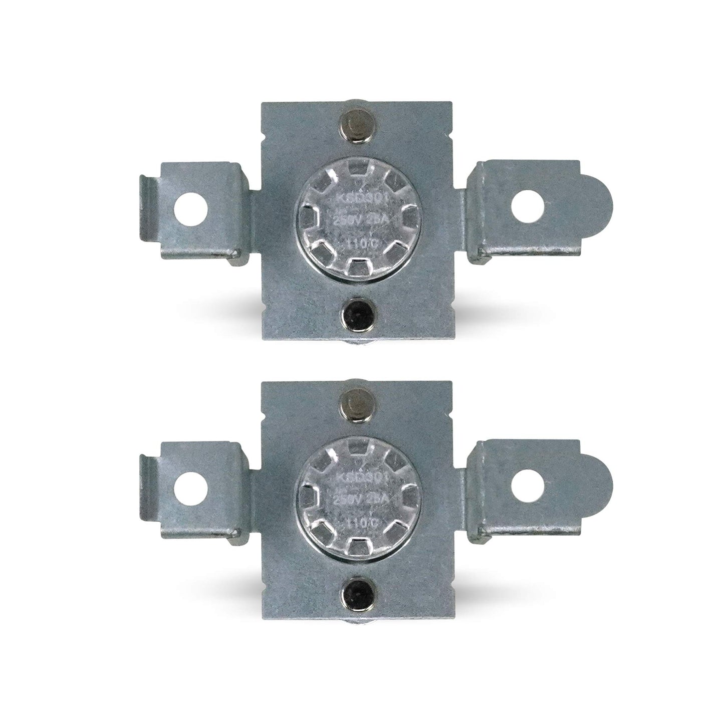 EvertechPRO 6931EL3003C Hi Limit Thermostat Pack of 2 Replacement for LG Dryer 1268365 6931EL3003G