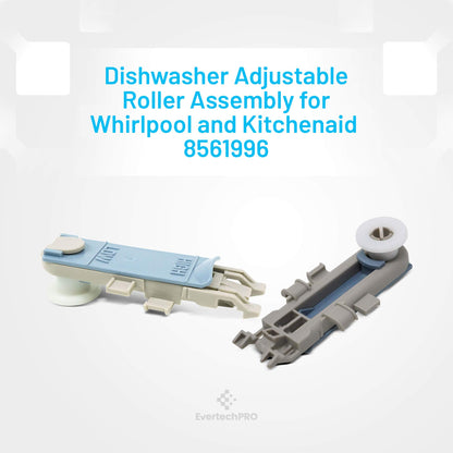 EvertechPRO 8561996 W11157084 Upper Dishrack Wheel Replacement for Whirlpool Dishwasher WP8561996
