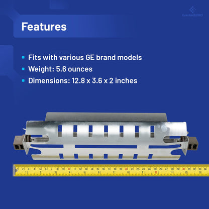EvertechPRO All-in-one Repair Maintenance Kit Includes WR51X10055 Defrost Heater WR55X10025 Temperature Sensor WR50X10068 Defrost Thermostat 3 Pack Replacement for GE Refrigerator 914088 AH303781