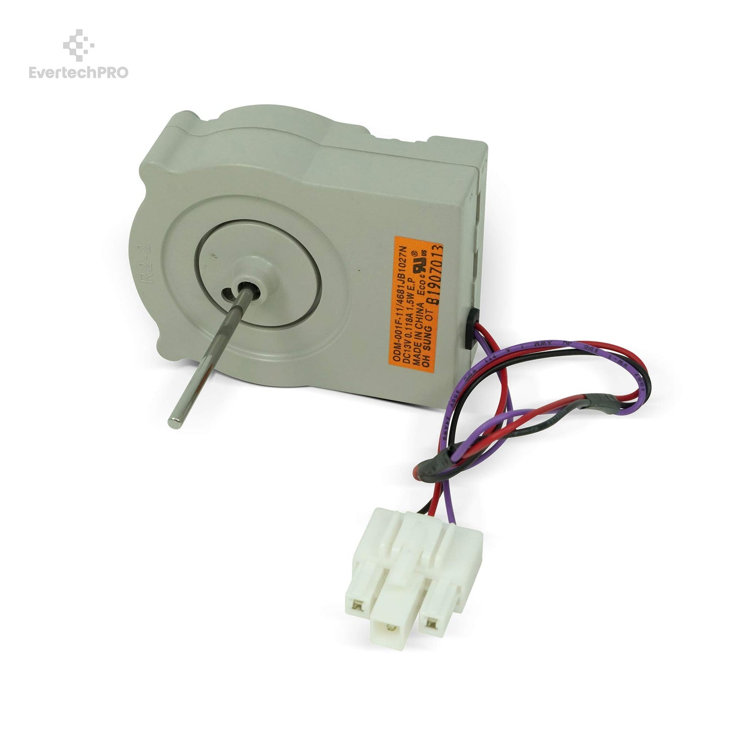 EvertechPRO 4681JB1027N Motordc Replacement for LG Refrigerator 1580209 4681JB1027N 4810JJ2005A 4811JJ2002A