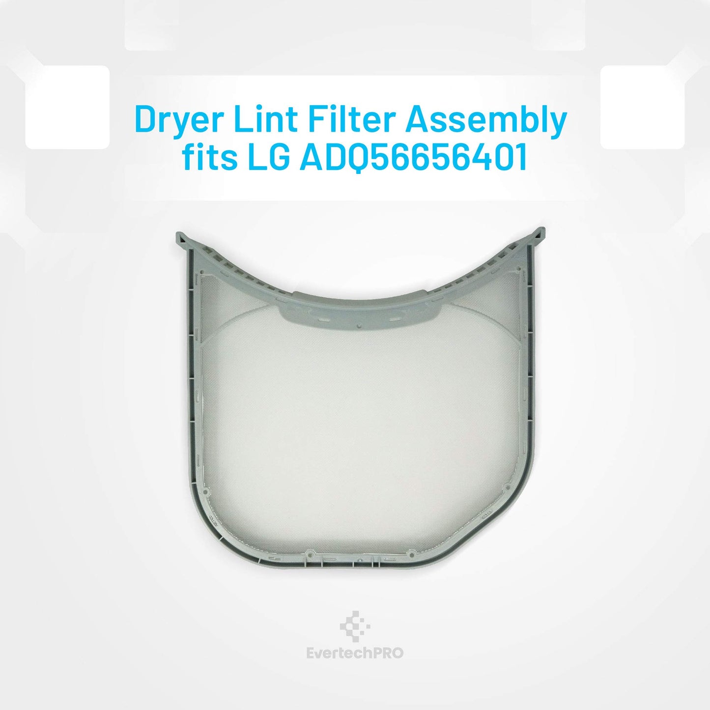 EvertechPRO ADQ56656401 Lint Filter Replacement for LG Dryer 1462822 AH3531962 EA3531962 PS3531962