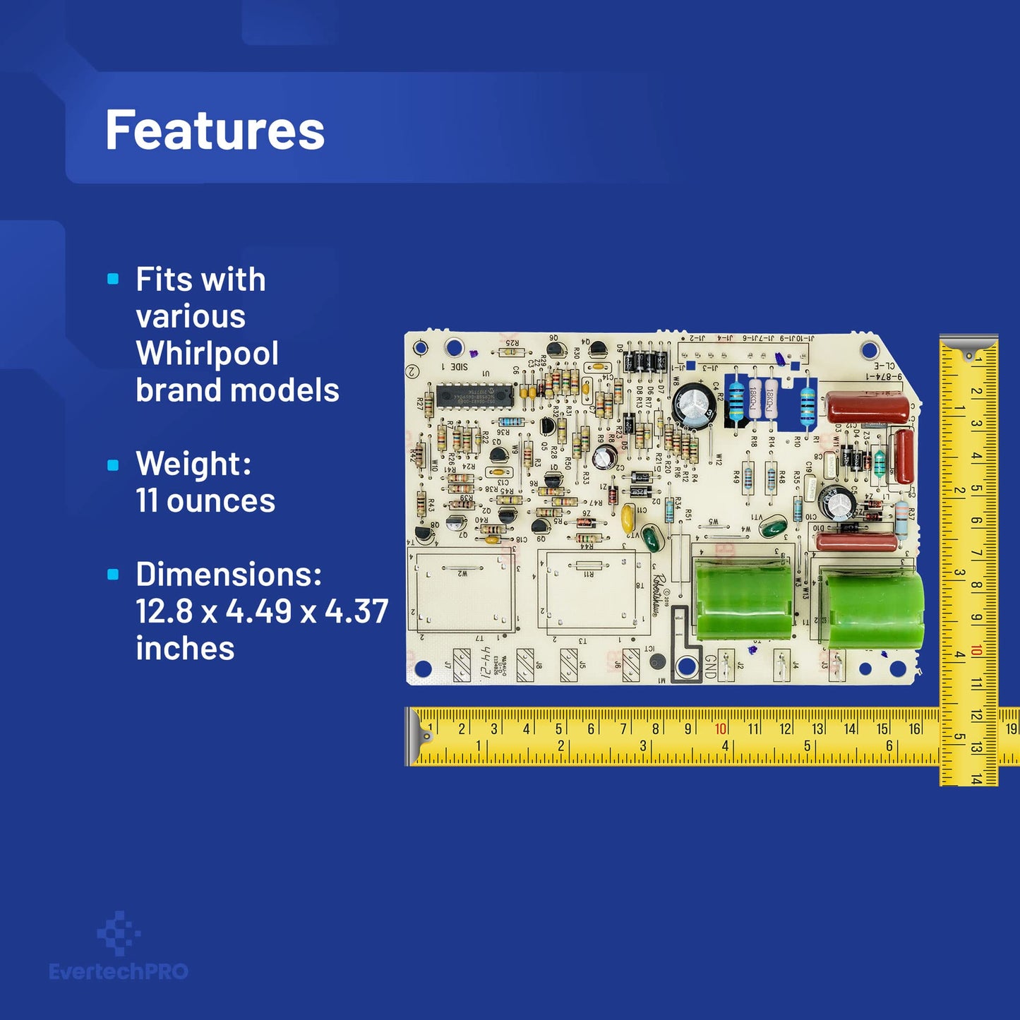 EvertechPRO W10511278 Module-Spk for Whirlpool WPW10511278