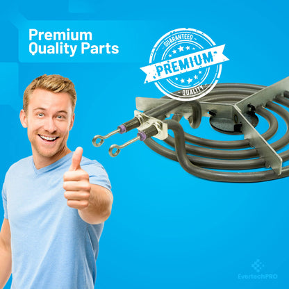 EvertechPRO MP15YA Burner Element Replacement for Whirlpool Range 660532 316439801