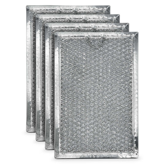 EvertechPRO 5230W1A012C Grease Filter Pack of 4 Replacement for LG Microwave 5230W1A012B 2B72705B 2B72705C 5230W1A012A