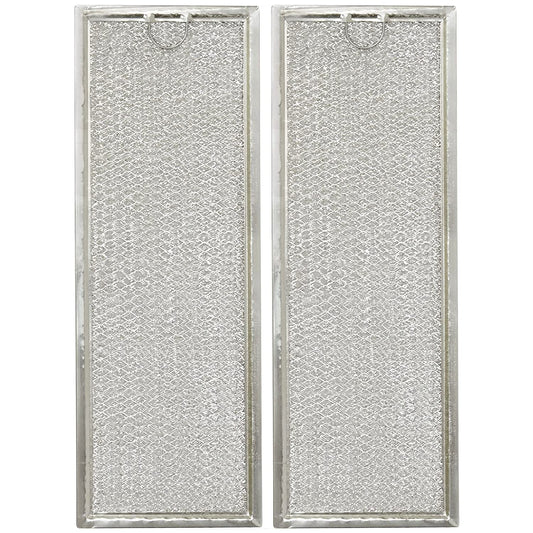 EvertechPRO 2 Pack Microwave Grease Filters Air Replacement for GE WB06X10596 1085087 AH952418 EA952418 PS952418