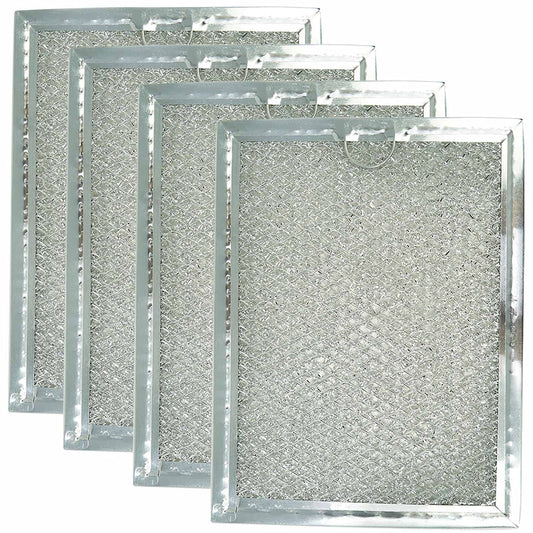 EvertechPRO 4 PACK Microwave Grease Filters Replacement for Frigidaire 5303319568 5304440336 634768 AH466987 EA466987