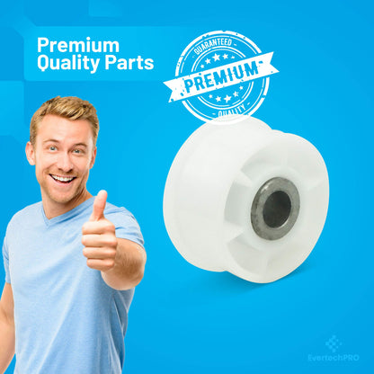 EvertechPRO DC97-07509B Idler Wheel Replacement for Samsung Dryer 2075486 DC66-00402A