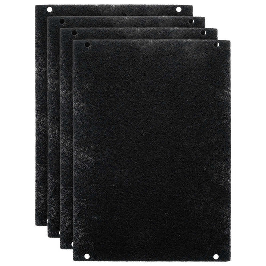 EvertechPRO W11213882 Charcoal Filter for Whirlpool and Kitchen Aid Microwave Range Hood Models 4 Pack