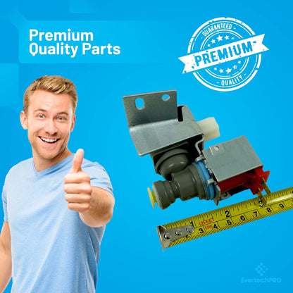 EvertechPRO W10279909 Refrigerator Valve for WPW10279909 W10498995 Original Version