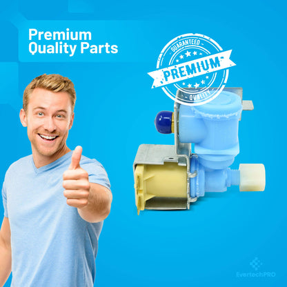 EvertechPRO Refrigerator Water Valve Replacement for Frigidaire 218859701 452316 AH429085 EA429085 PS429085