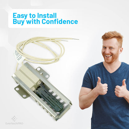 EvertechPRO 7432P143-60 Range Oven Igniter Replacement for Whirlpool W11596211 74007965 W11532055