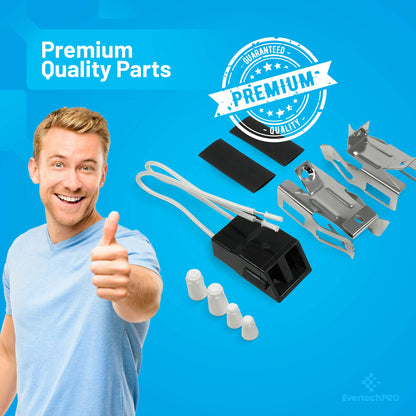 EvertechPRO 5303935058 Top Burner Receptacle Kit Replacement for Whirlpool Range 0089336 0009336 0042147 0042153