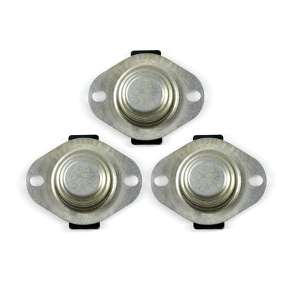 EvertechPRO 3387134 Cycling Thermostat Pack of 3 Replacement for Whirlpool Dryer 306910 2893 3-6910 3387135