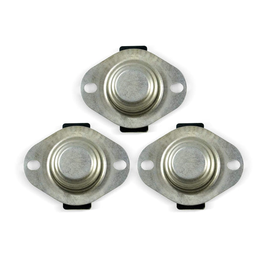 EvertechPRO 3387134 Cycling Thermostat Pack of 3 Replacement for Whirlpool Dryer 306910 2893 3-6910 3387135