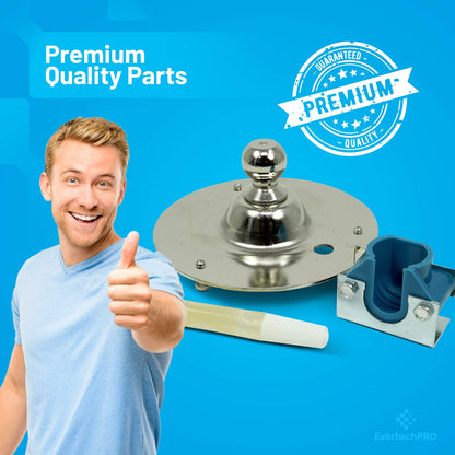 EvertechPRO 5303281153 Rear Drum Bearing Kit Replacement for Frigidaire Dryer 1851 3281153 5304459240 85-852