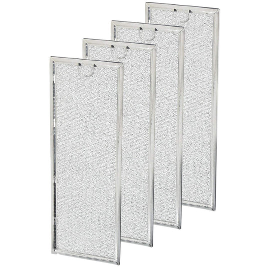 EvertechPRO 4 PACK Microwave Grease Filters Replacement for GE WB06X10288 910437 AH227998 EA227998 PS227998