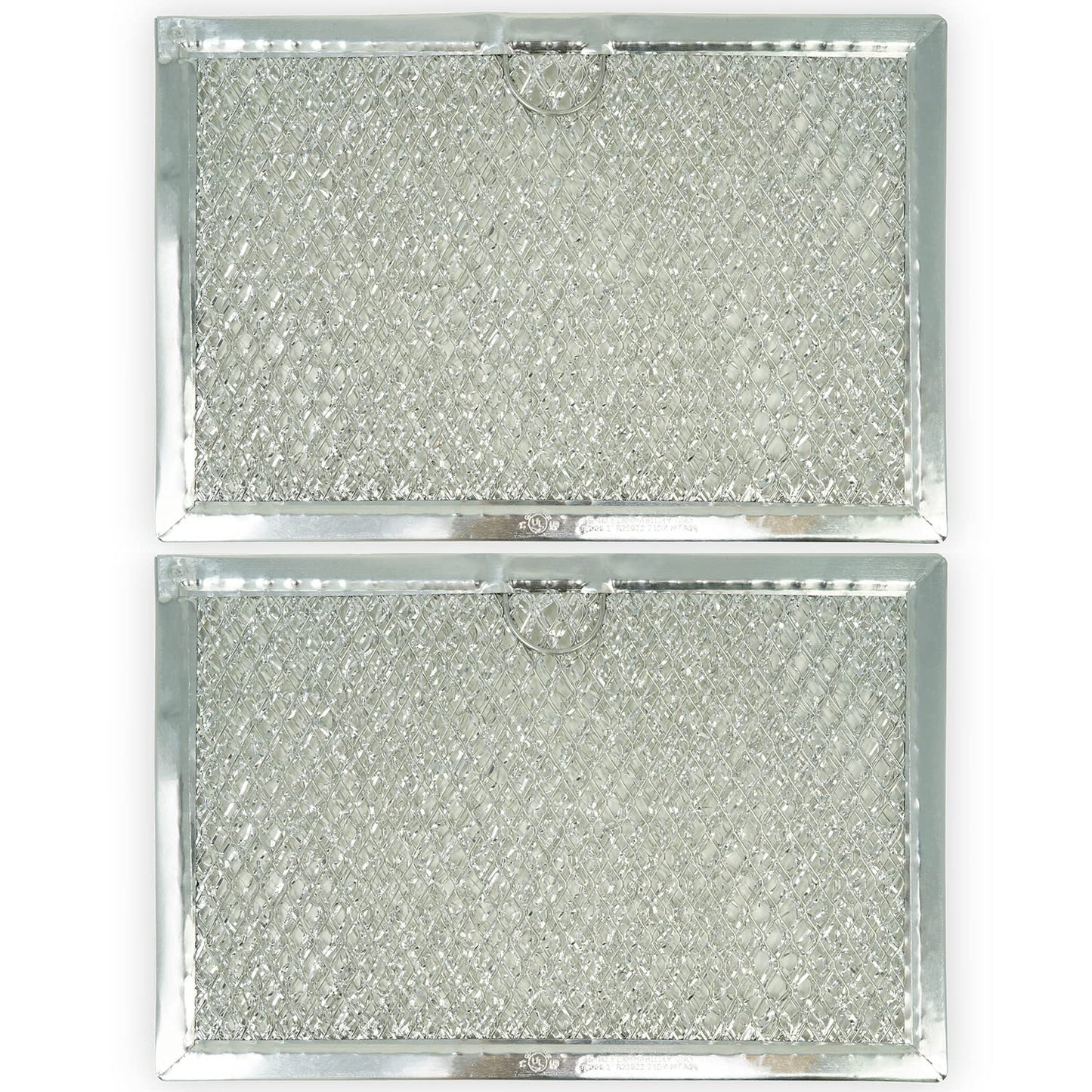 EvertechPRO 2 Pack Microwave Grease Filters Replacement for GE WB06X10608 (AP3883312) 1166430 AH1022452 EA1022452