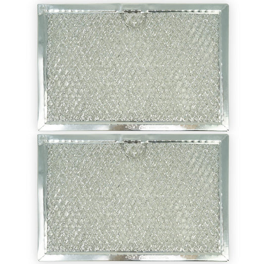 EvertechPRO 2 Pack Microwave Grease Filters Replacement for GE WB06X10608 (AP3883312) 1166430 AH1022452 EA1022452