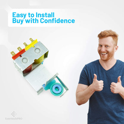 EvertechPRO Appliance Valve Replacement for Whirlpool W10420083 2118775 AH3503218 EA3503218 PS3503218