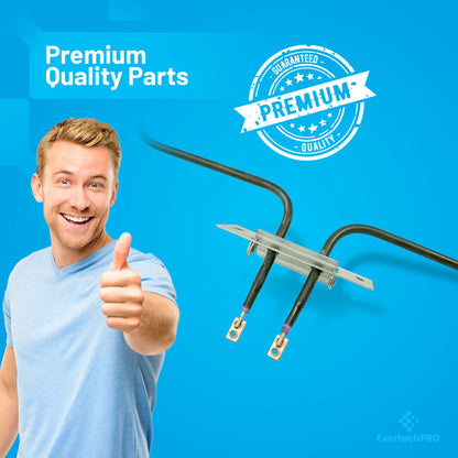 EvertechPRO WB44X200 Oven Bake Element Replacement for GE Wall Oven TJ90CH44X200 CH44X200 14200023 3267