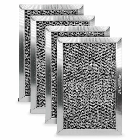 EvertechPRO WB02X10776 Microwave Charcoal Filter for GE WB02X33061 WB2X10776 PM02X10776 4 Pack