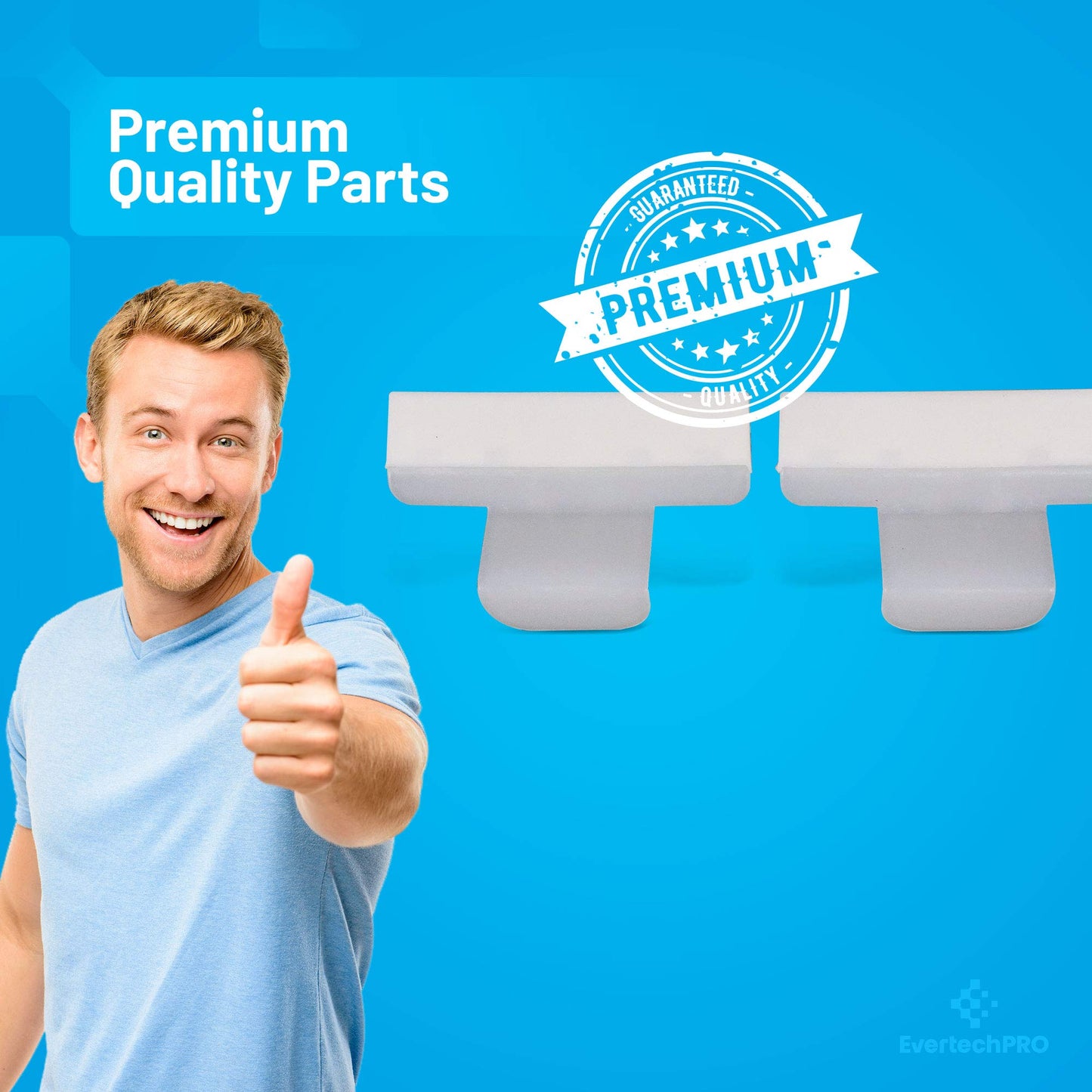 EvertechPRO 154701001 Splash Shield Kit Replacement for Frigidaire Dishwasher 1465007 154685101 AH2203346 EA2203346