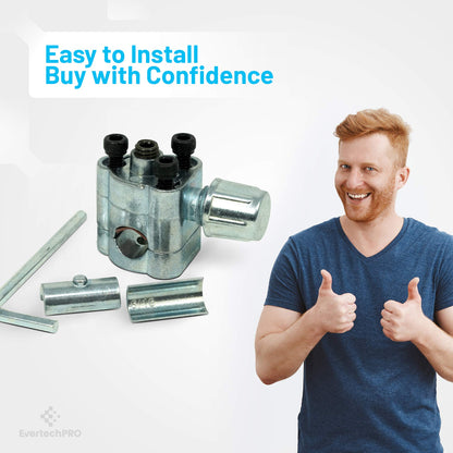 EVERTECHPRO BPV31 Bullet Piercing Valve Replacement for Universal HVAC