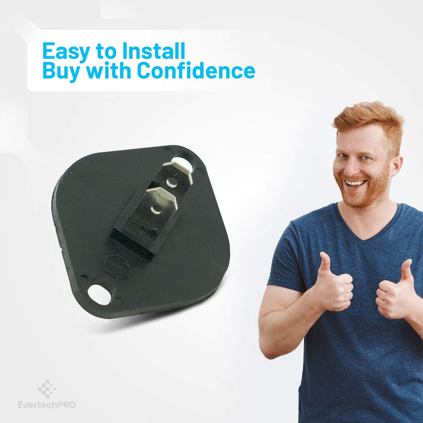 EvertechPRO 134587700 Thermistor Control Replacement for Frigidaire Dryer 1156925 134216500 AH1149368 EA1149368