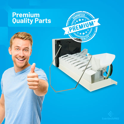 EvertechPRO W10884390 Icemaker Replacement for Whirlpool Appliance W10469286 W10377152 WPW10377152 PS11765620