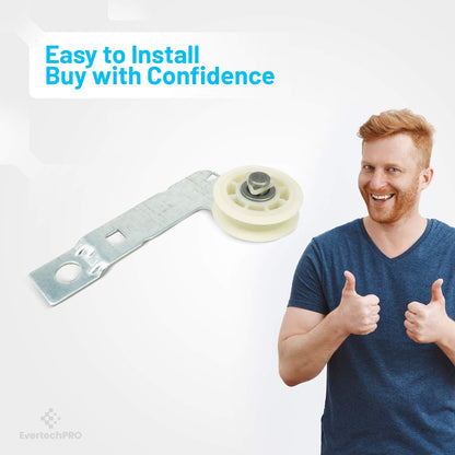 EvertechPRO W10837240 Bracket Replacement for Whirlpool Dryer W10547290 W10118756 3387372 3388674