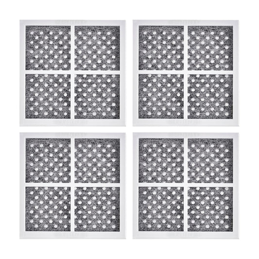 EvertechPRO LT120F Air Cleaner Filter Assembly Pack of 4 fit Kenmore Elite 469918 Replacement for LG Refrigerator ADQ73214404 ADQ73214402 ADQ73214406 9918